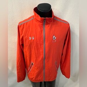 Oklahoma State Cowboys Jacket Men’s Small On Under Armour Cold Gear Storm Jacket